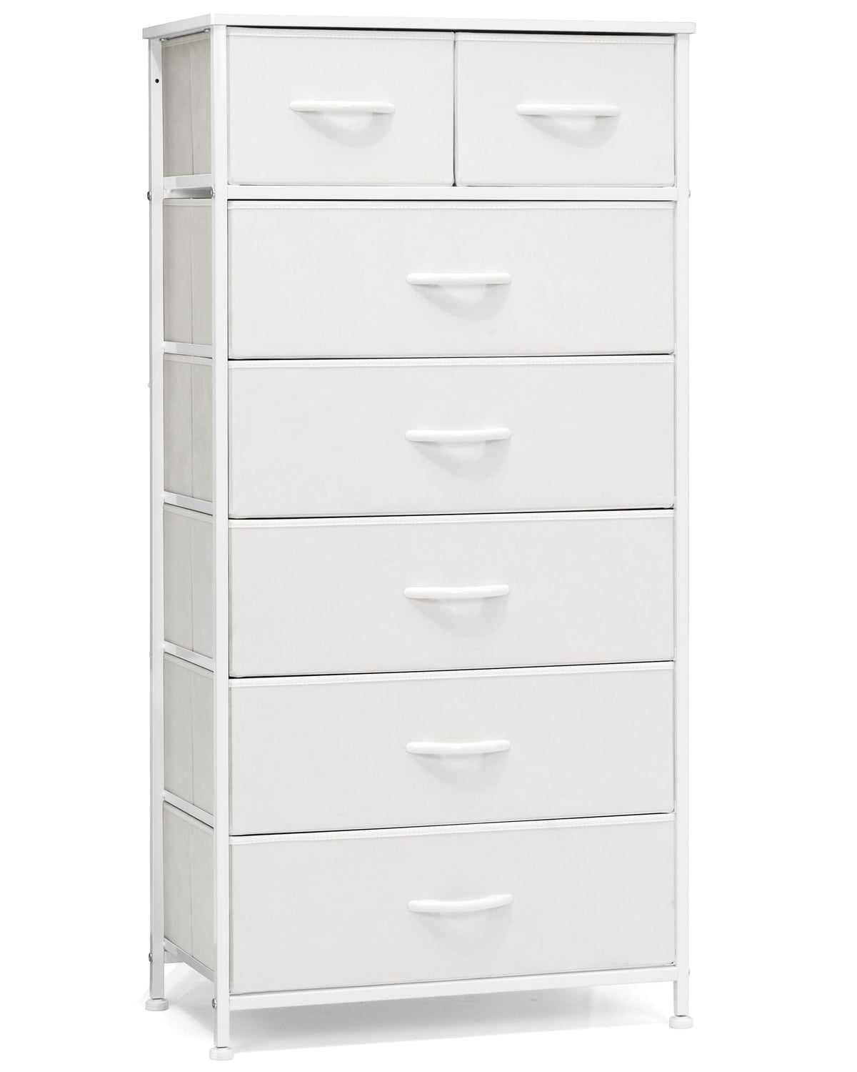 Crestlive vertical dresser with sturdy steel frame offers durable organization.