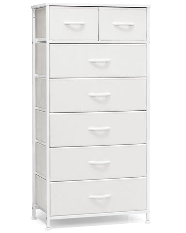 Crestlive vertical dresser with sturdy steel frame offers durable organization.