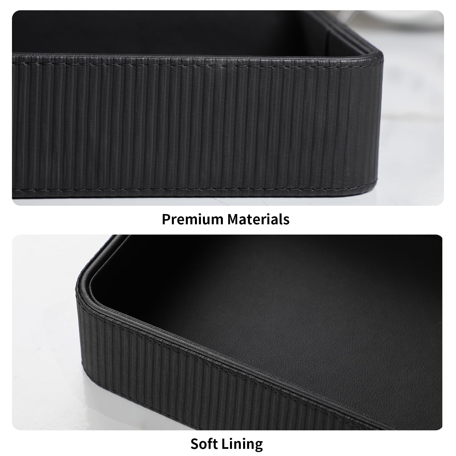 Cretkhp valet tray in entryway storage for everyday essentials