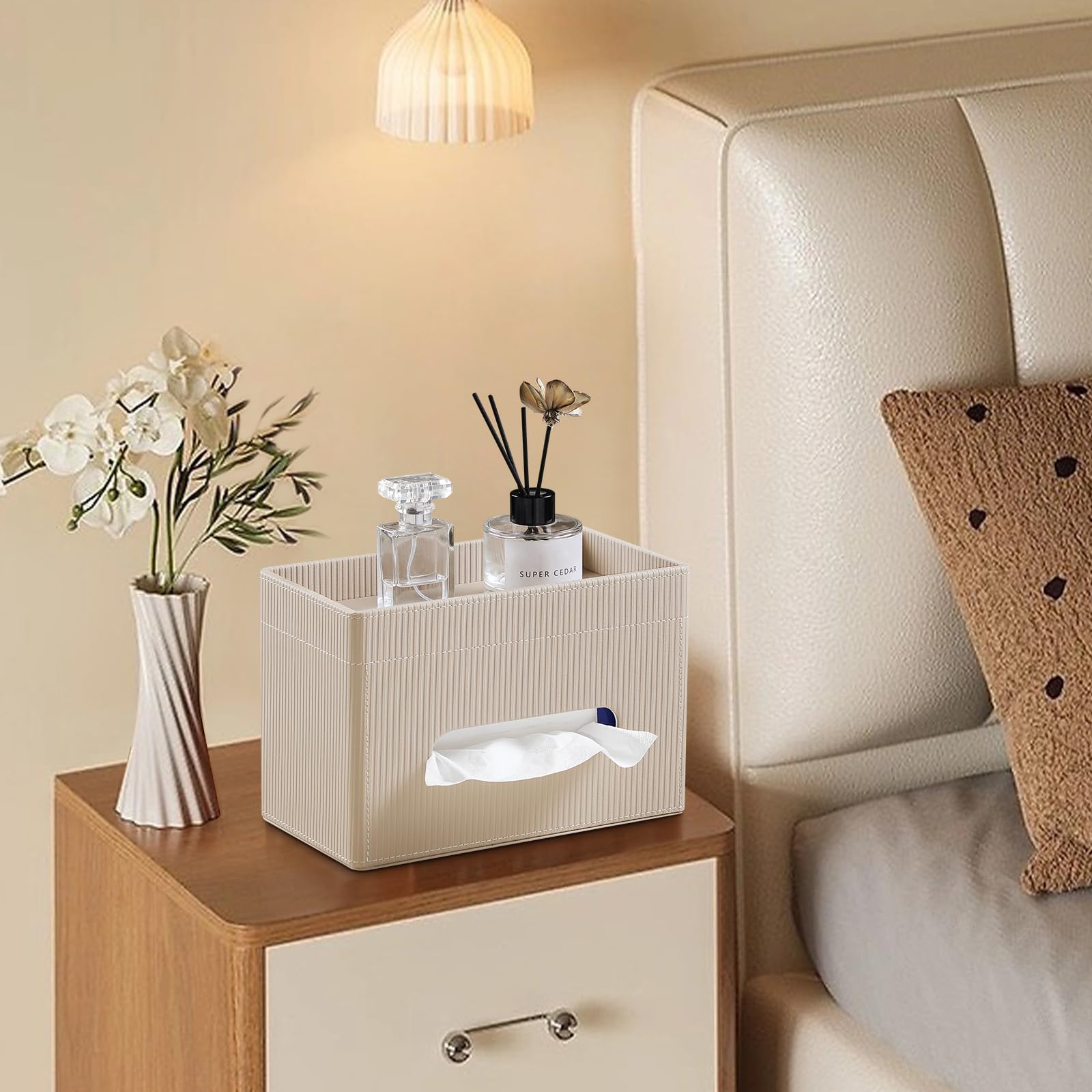 Cretkhp versatile beige decor for bedrooms, desks, bathrooms, and living spaces.
