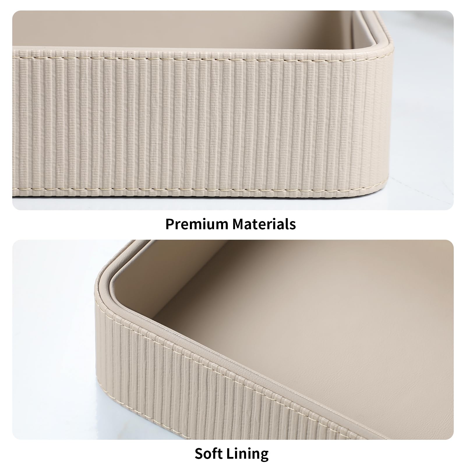 Cretkhp valet tray on nightstand decorates while storing small items