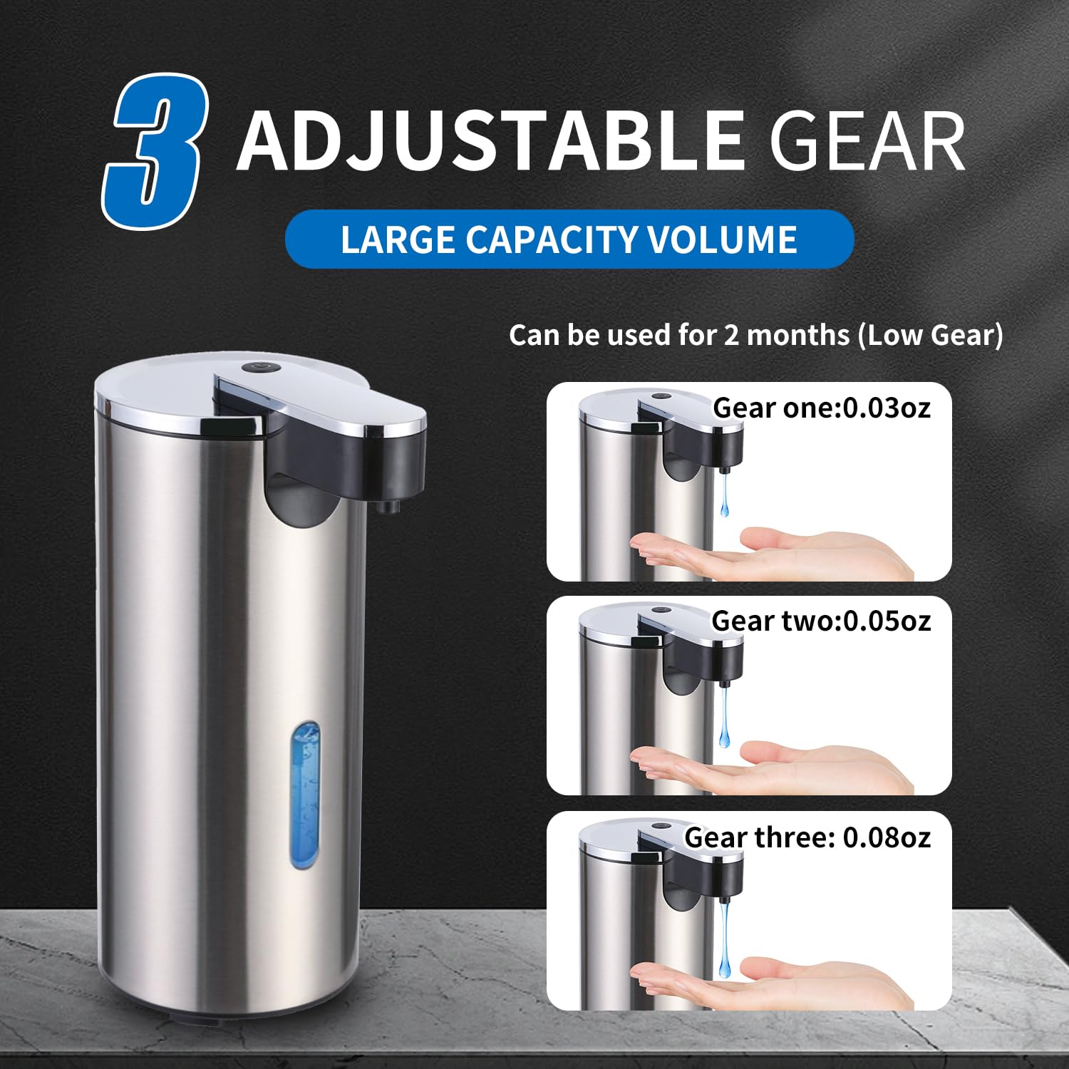 Crevauh water-resistant dispenser demonstrates durability in busy, damp environments.