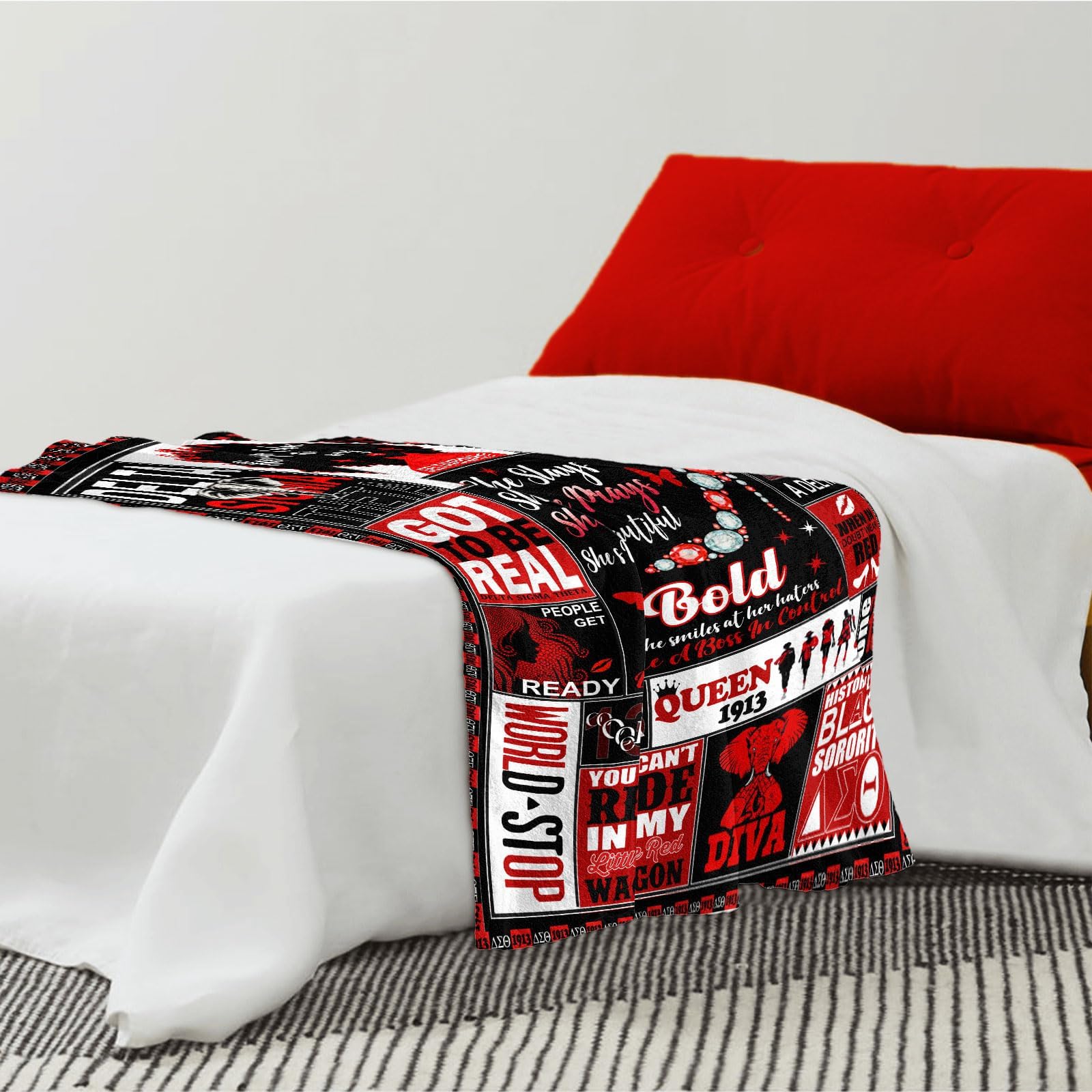 CrimsonEase Movie-night setup featuring cozy blanket for comfort and ambiance