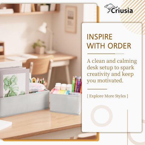 Criusia 15-pack drawer organizer large ideal for sweaters and baby clothes.