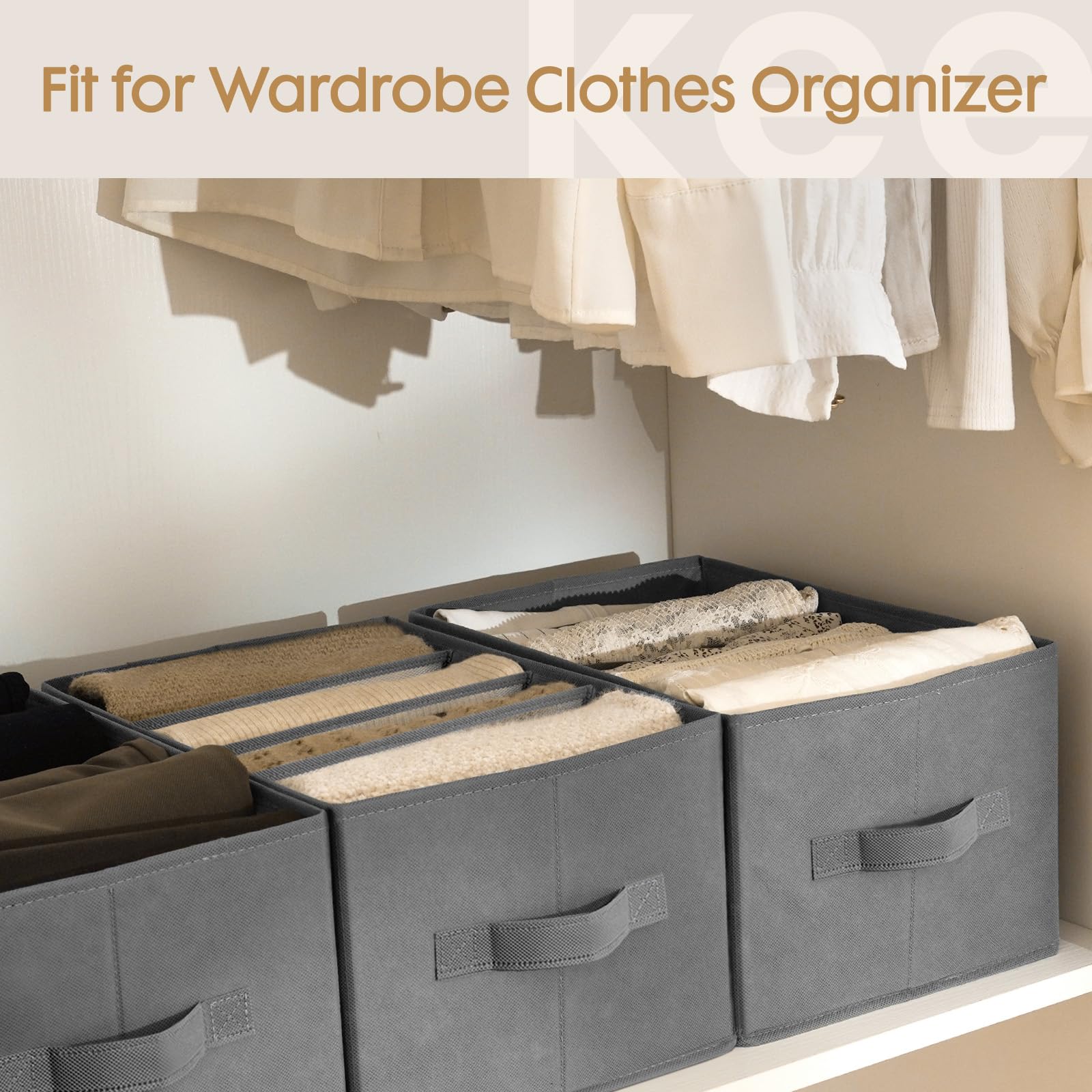 Criusia versatile 6-pack fits wardrobes, nurseries, dorms for extra space.