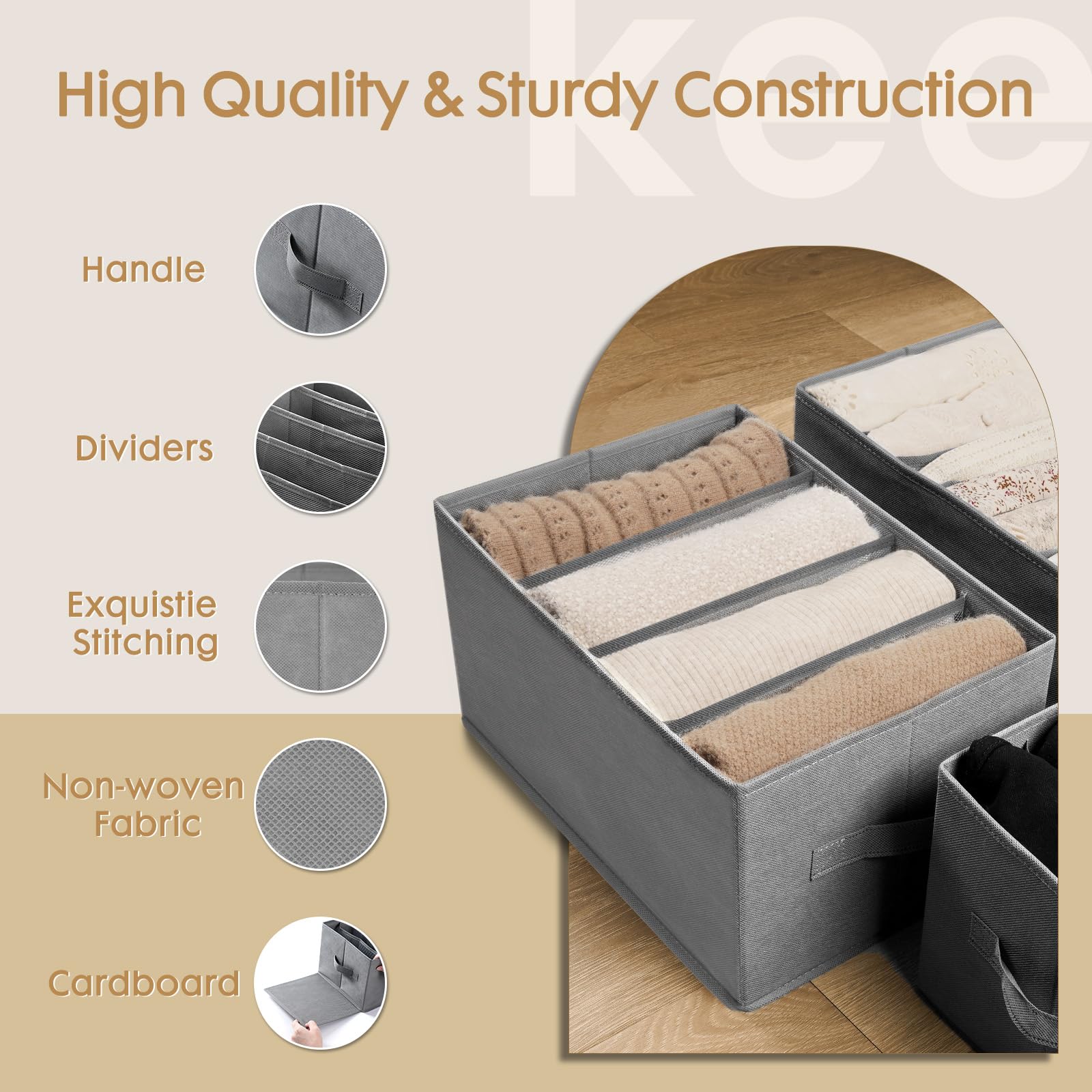 Criusia fold-flat feature makes storage easy when not in use.