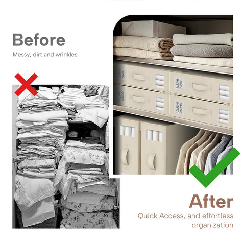 Criusia organizer label slot helps you tag contents for easy retrieval.