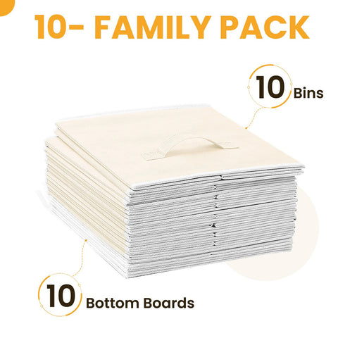 Criusia bedroom and office organization bins for tidy spaces