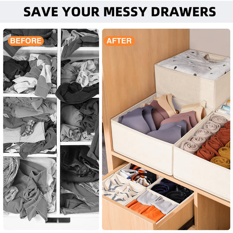 Criusia medium divider 11x5.5x5 inch for organized wardrobes.