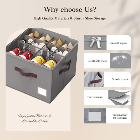 Criusia closet storage uses vertical arrangement to maximize space and visibility.