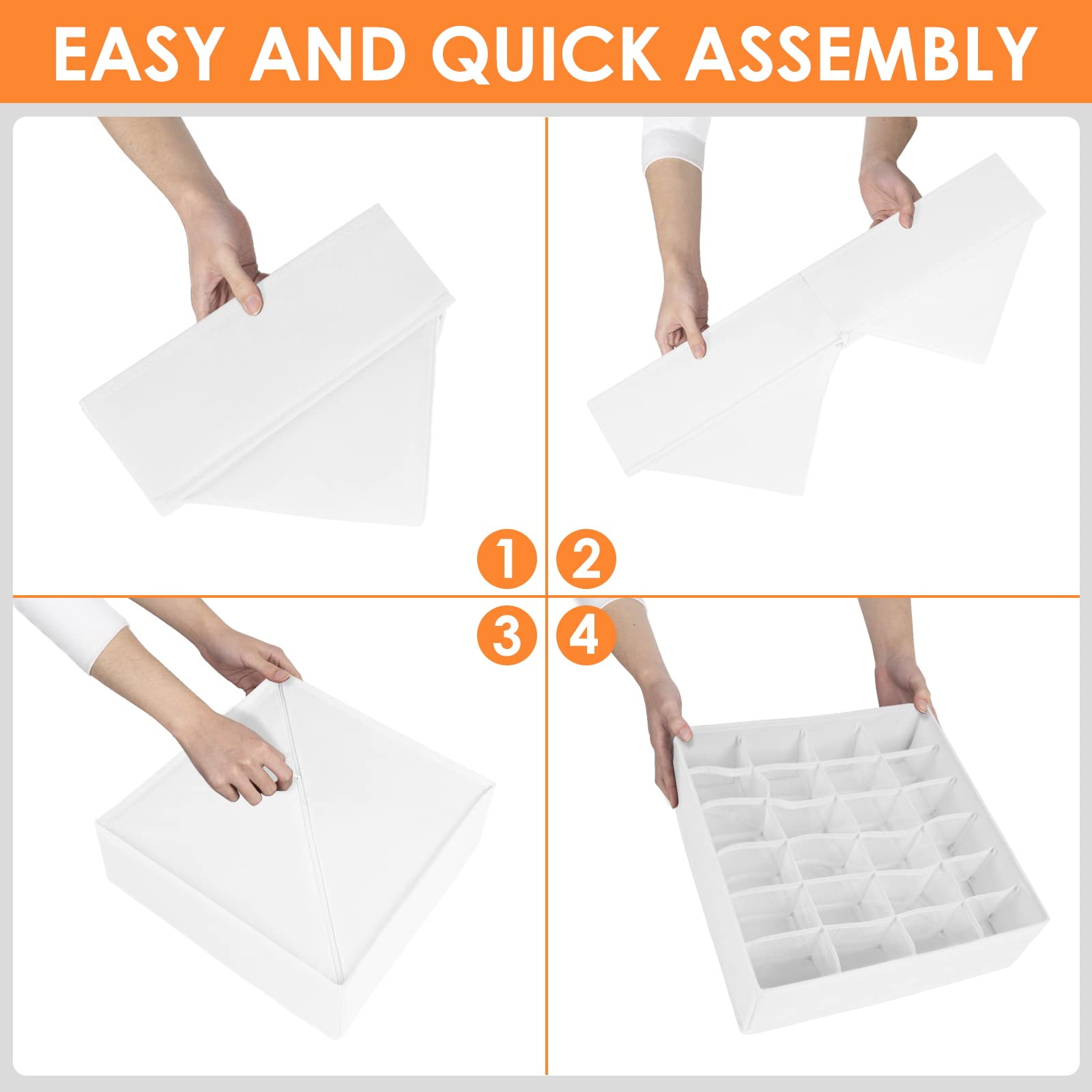 Criusia drawer organizers ideal for dorms and bedrooms as smart storage.