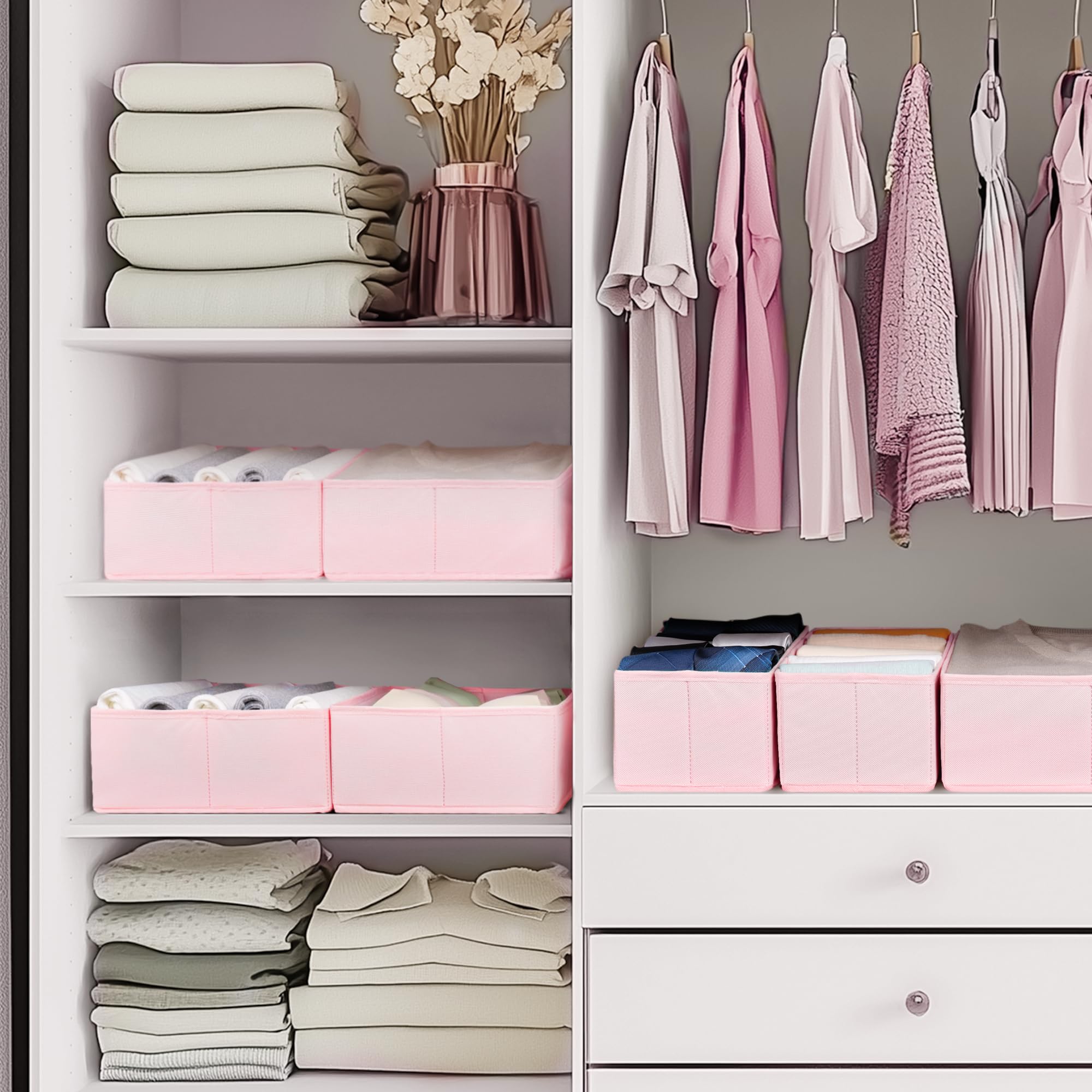 Criusia drawer organizer for baby clothes simplifies nursery organization and easy access.