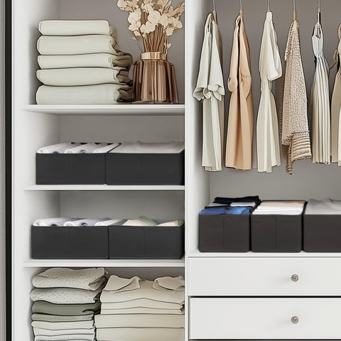 Criusia Drawer Organizer Bedroom Storage: dresser-ready organization in use.