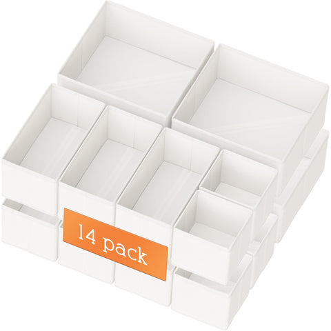 Criusia drawer organizer large bin keeps baby clothes neatly arranged for easy access