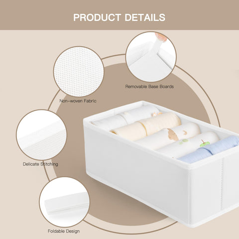 Criusia small bin 5-5x4-5 perfect for underwear and socks.