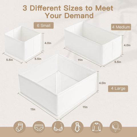 Criusia drawer organizer small bin ideal for tiny items and travel storage