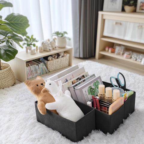 Criusia Drawer Organizer Foldable Travel Use: portable packing option.