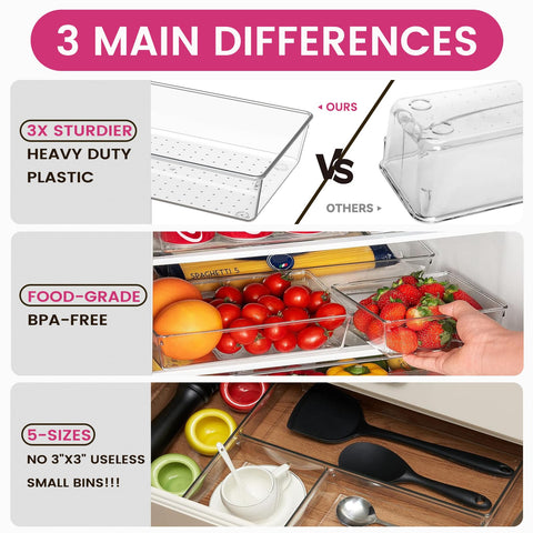 Criusia-drawer-trays-9x3x2 maximize slim drawers for tools and accessories.