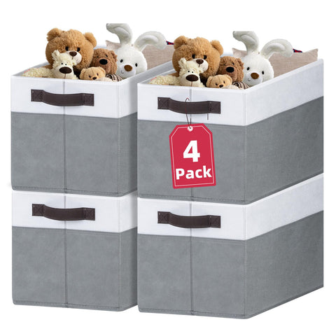 Criusia extra-large storage bin for clothes on shelves