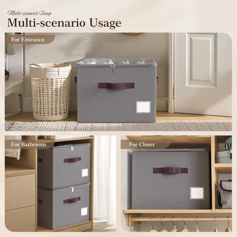 Criusia foldable design makes storage simple when the closet is tight.