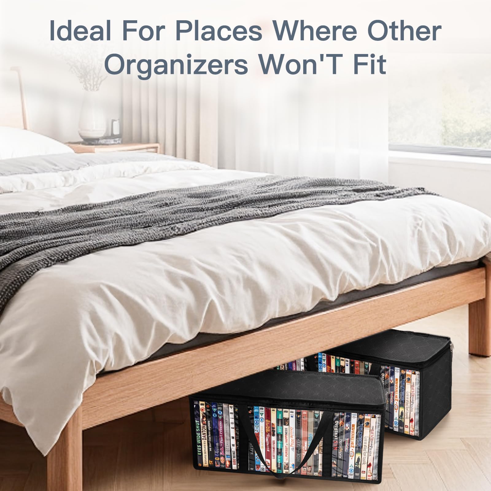 Criusia multi-functional storage bags organize books and photos