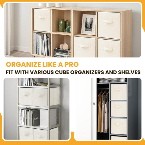 Criusia square storage bin keeps clothes and toys neat