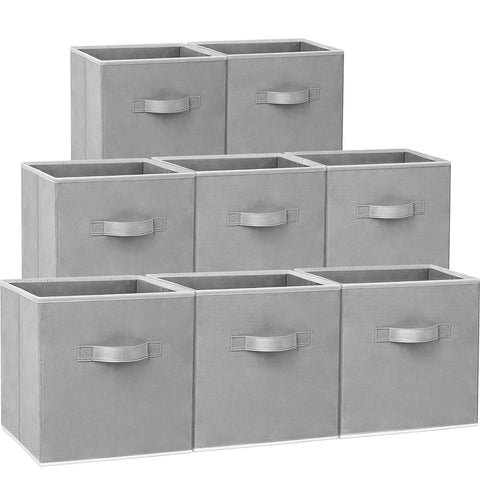 Criusia storage cubes 11-inch side view shows sturdy construction for heavy loads.