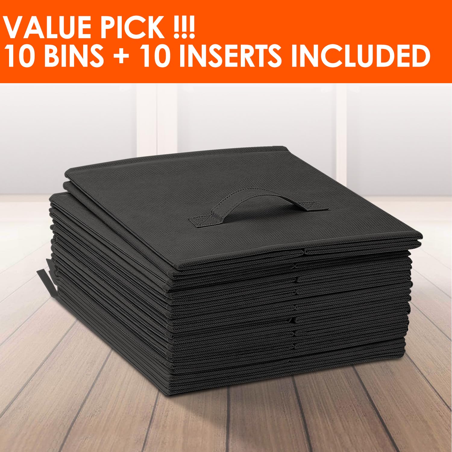 Criusia cubes fit into cube organizers for versatile storage options.