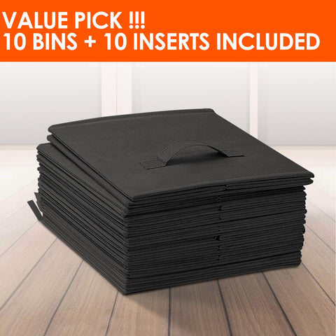 Criusia cubes fit into cube organizers for versatile storage options.
