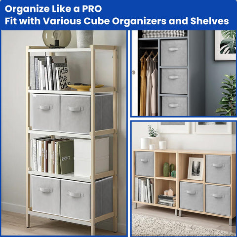 Criusia storage cubes show sturdy design with reinforced handles