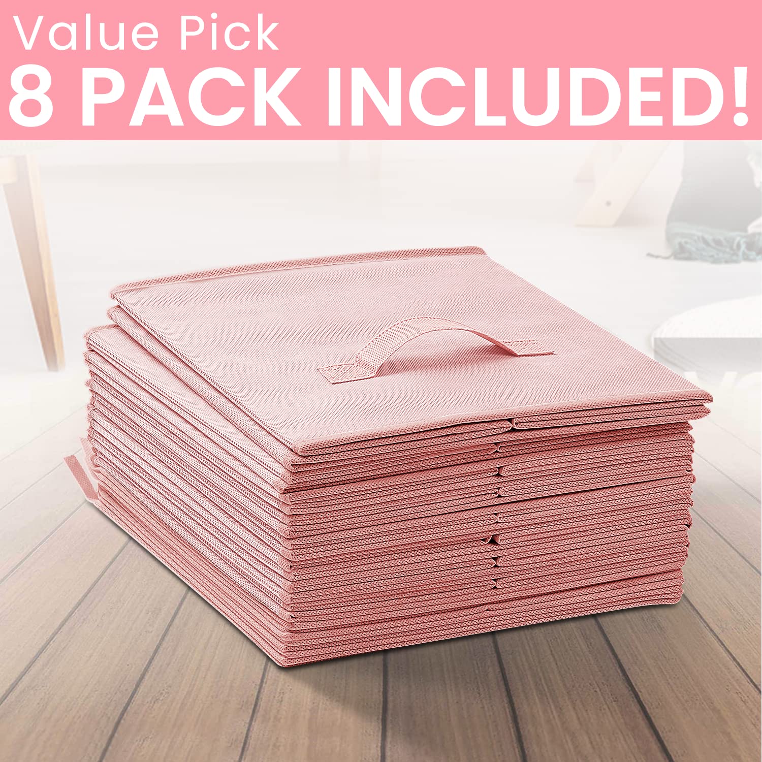 Criusia storage cubes perfect for toys and blankets storage.