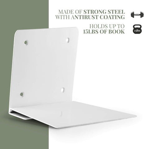 CRIZTA close-up shows durable steel construction and anti-rust white finish.