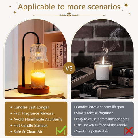 CRMILL scented wax melts fill the room with inviting aromas