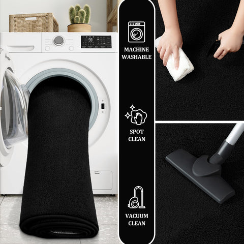 Crobeew bedside rug adds gentle warmth to morning routines.