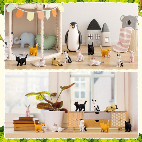CroBlissful gift-ready cat figurines pack makes a thoughtful decorative gift choice.
