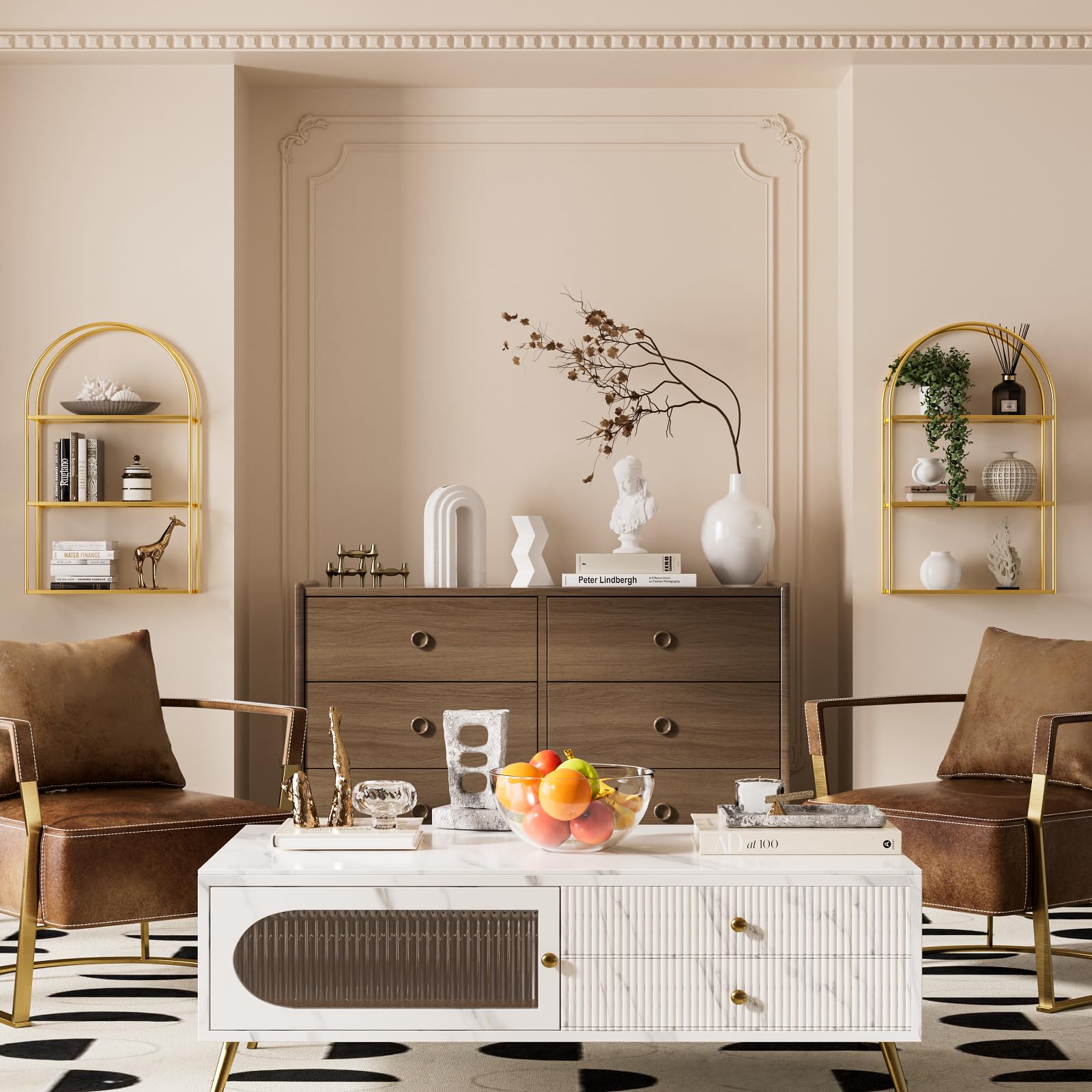 Crofy premium glass shelves with eyelet hangers install quickly for versatile home use
