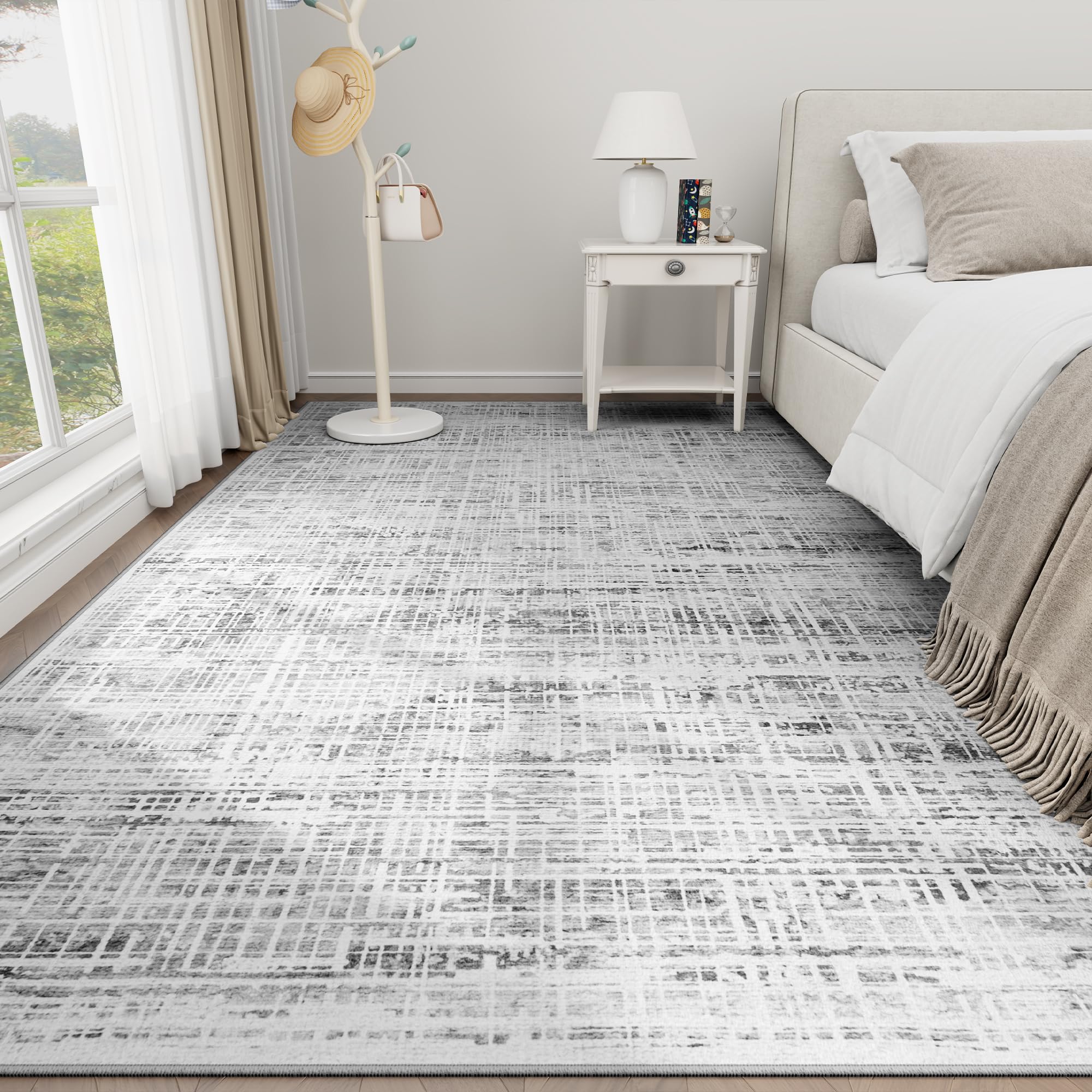 Crority family-friendly rug ideal for homes with kids and pets