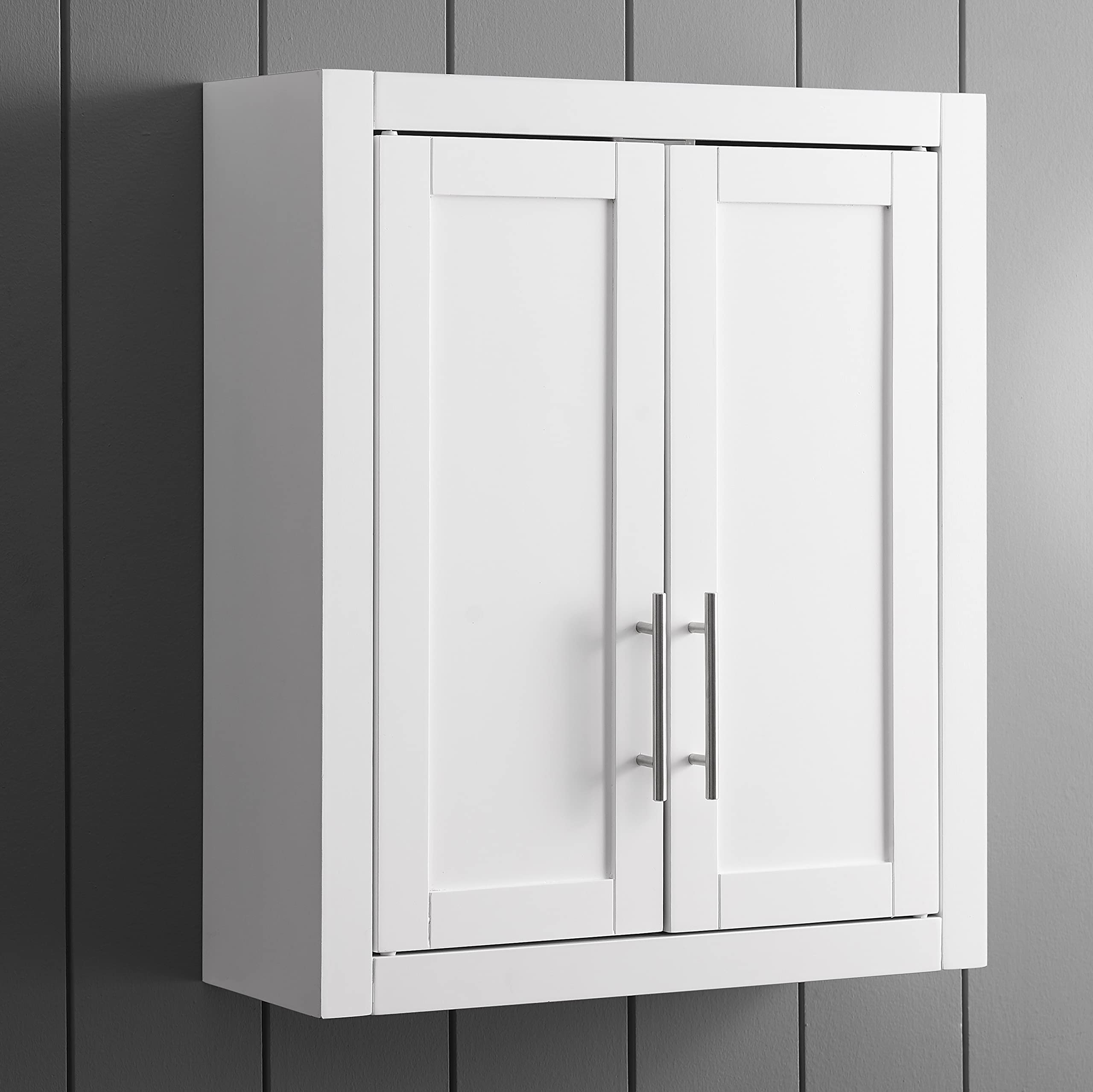 Crosley Savannah wall-mounted design sits flush for a sleek, space-saving profile.