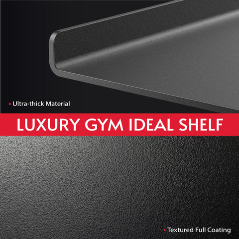 Crostice wall-mounted design emphasizes durability with a sleek, modern gym look