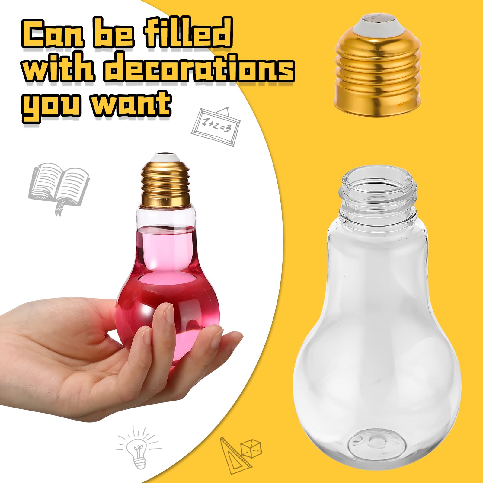 Crtiin 36-pack lightbulbs ideal for graduation and party decor