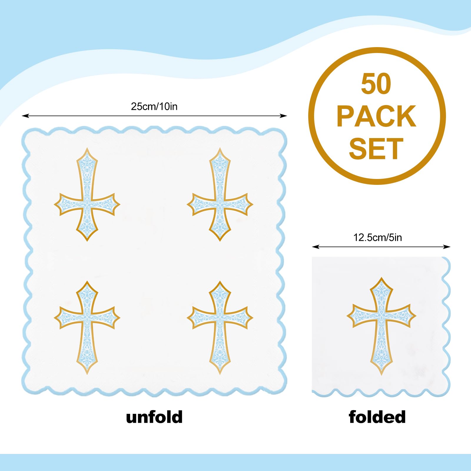 Crtiin 3-ply napkin texture close-up shows durability and absorbency