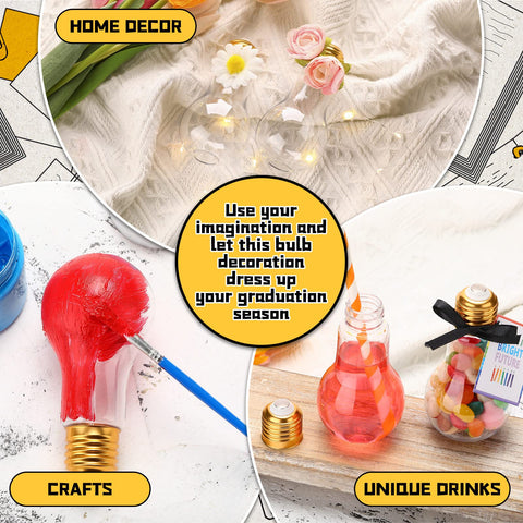 Crtiin included rope to hang or string the lightbulb ornaments