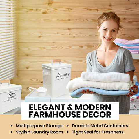 Cruleen complete laundry storage set for tidy spaces