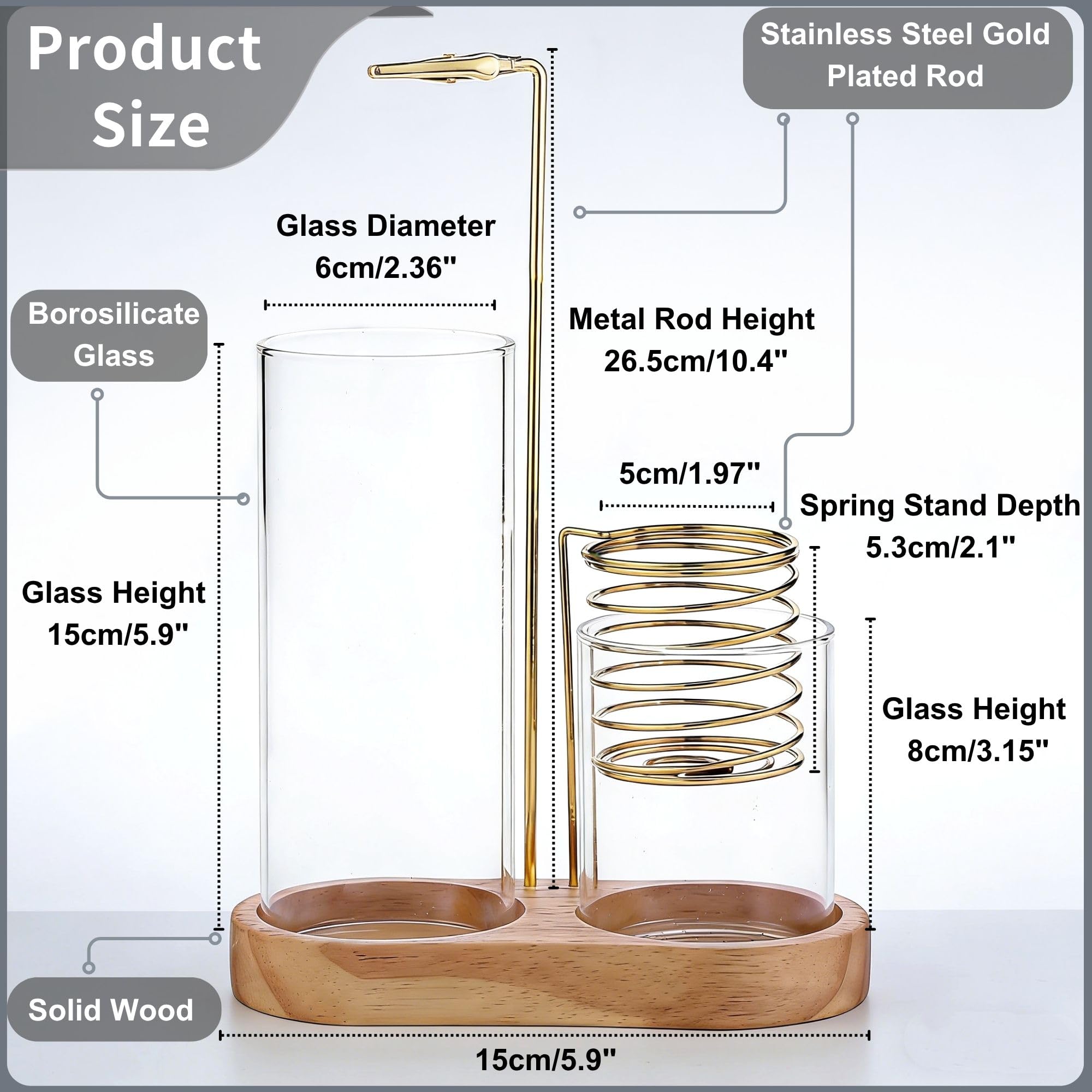 CrysDeco included tweezers and brush for simple maintenance and care.