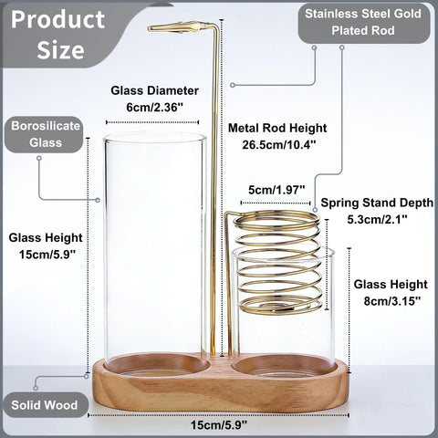 CrysDeco included tweezers and brush for simple maintenance and care.