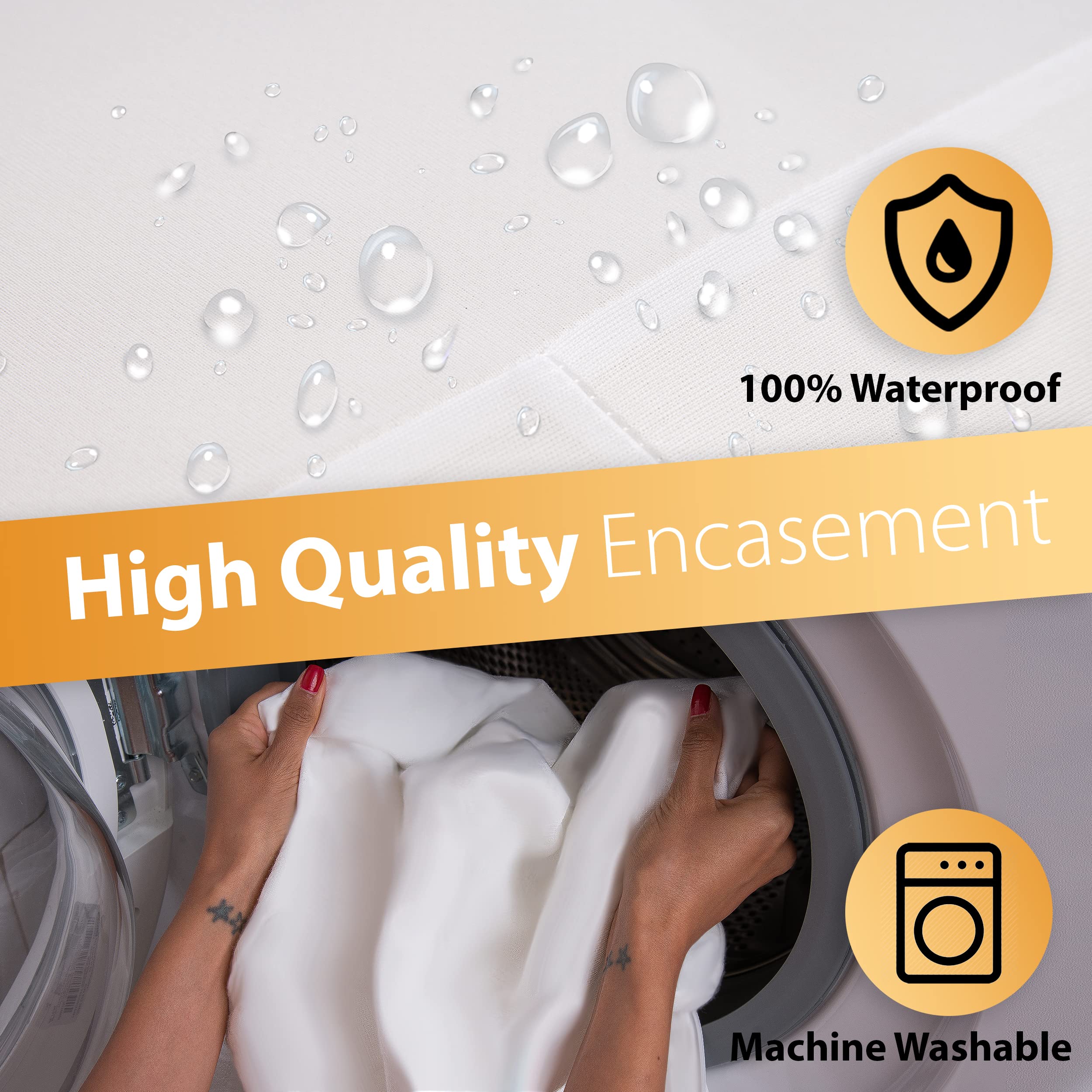 CrystalTowels breathable fabric image shows quiet, airy sleep surface.