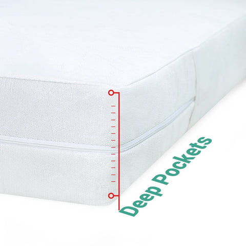 CrystalTowels easy-to-clean machine washable cover for daily use and care.