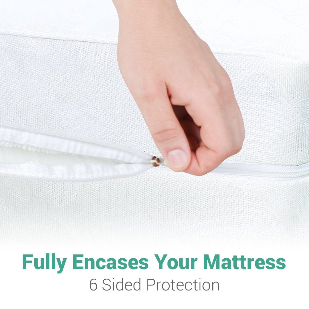 CrystalTowels king mattress protection offering durable, long-lasting sleep surface.