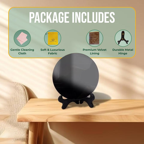 CRYSTALSTILE Meditation and divination tool supports concentration during rituals.