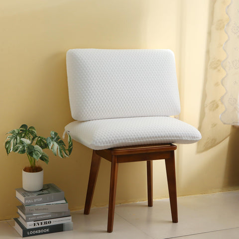 CSDLF memory foam pillow bedroom setup illustrating versatile sleeper support.